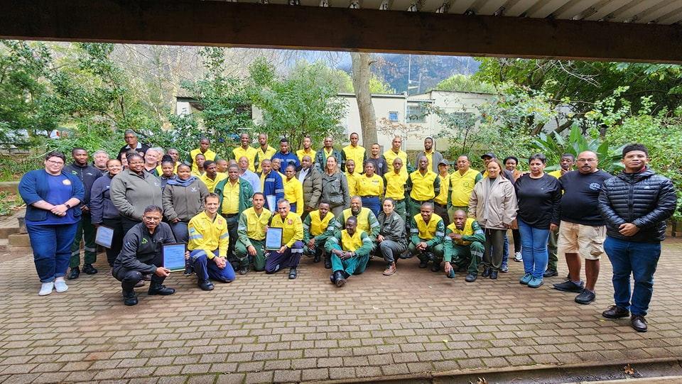 SANParks honours firefighting heroes