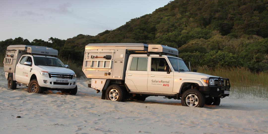 Avis Safari Rentals offers eco-friendly vehicles.