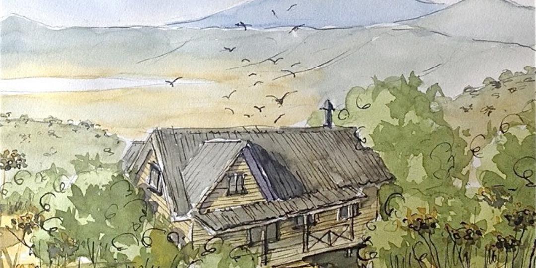 An artist’s impression of Nomad’s Entamanu Ngorongoro camp, opening in August this year.