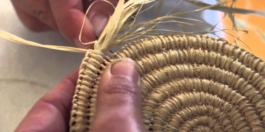 Basket weaving is one of the activities on offer at a new community based tourism enterprise.