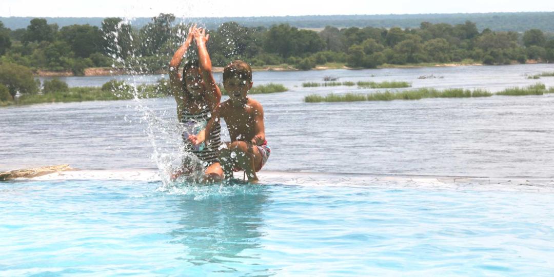 Kids now receive a ‘Kids at the Club’ adventure bag on arrival to at the River Club, Zambia.