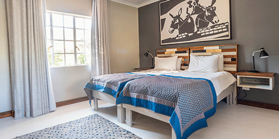 Rooms at the Damara Mopane Lodge are being given a makeover.