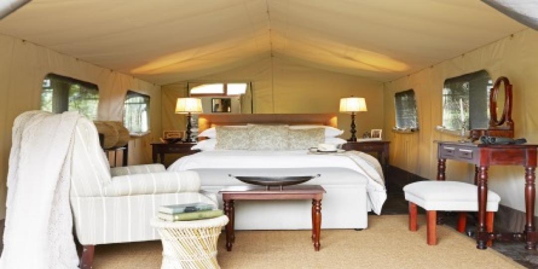 Canvas tents at Mount Camdeboo are available from October 1-April 30 each year.