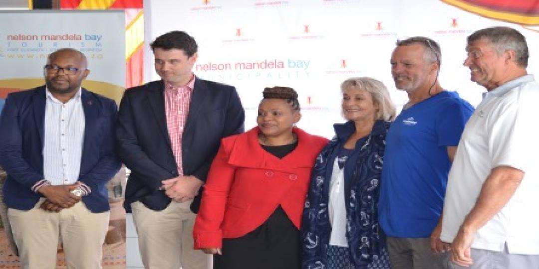 Executive Director of Economic Development Tourism and Agriculture, Anele Qaba; Councillor Andrew Whitfield; Nelson Mandela Bay Tourism CEO, Mandlakazi Skefile; owners of The Stampede, Mr and Mrs Lochhead; and owner of the Blue Pearl, Mr Maclean.