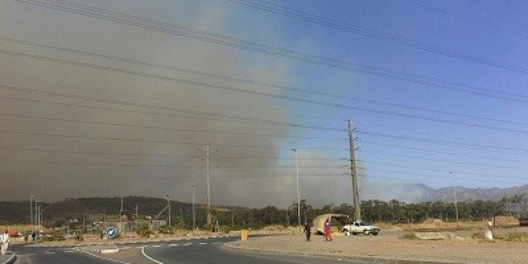 Fires in the Western Cape have caused structural damage to a lodge and a wine estate.