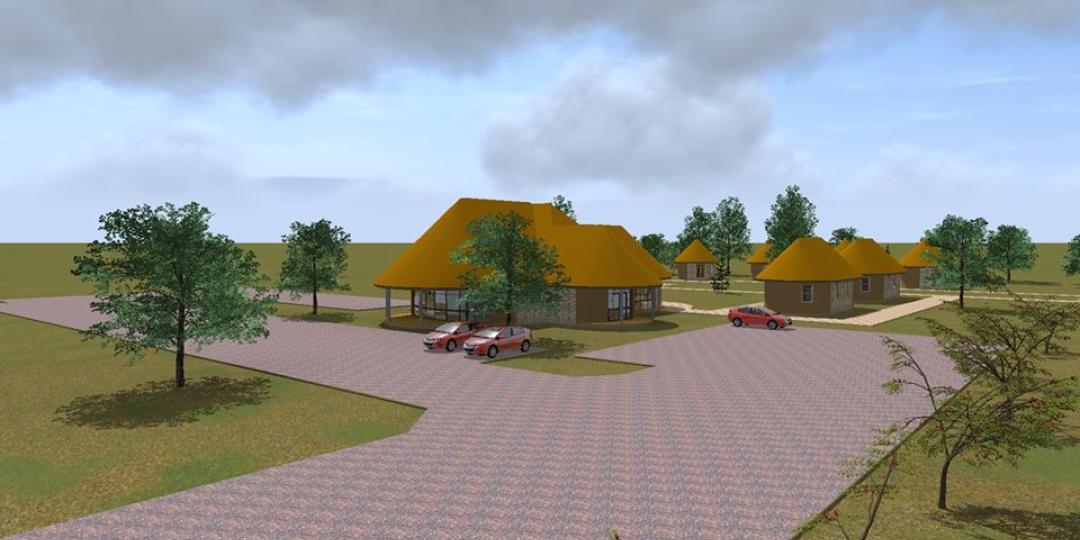 An artist’s impression of Bona Botswana Lodge, expected to open next year.