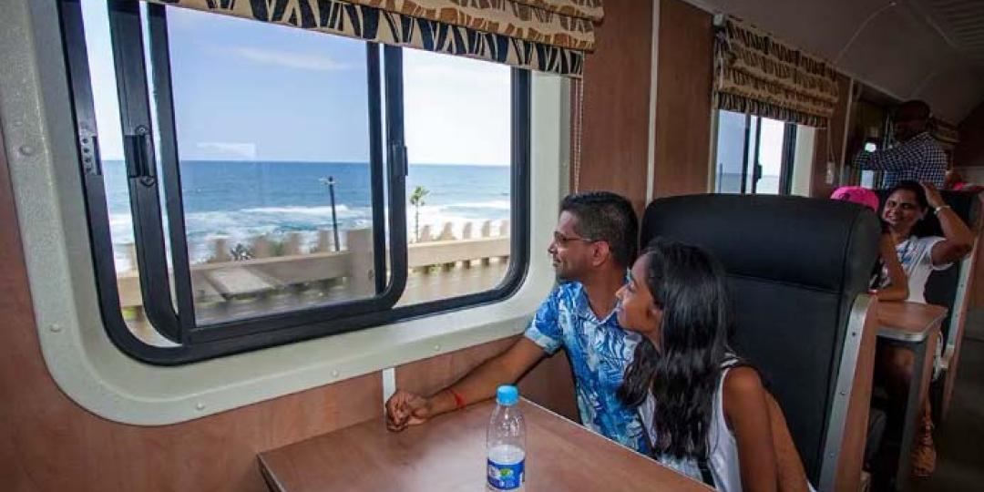 The Holiday Express trips to Scottburgh offer views of the ocean.