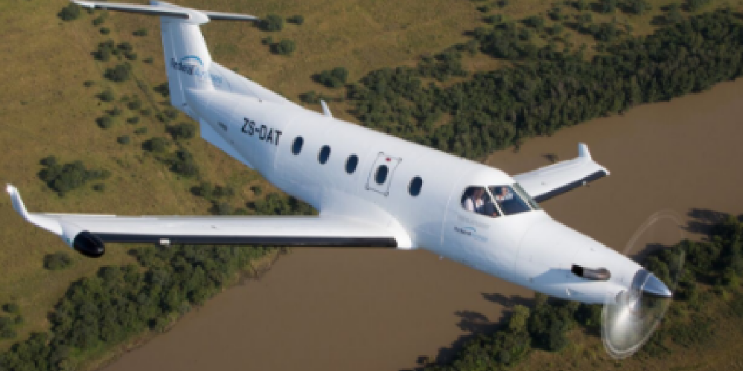 Federal Airlines showcased its new Pilatus PC-12 aircraft during an air-to-air photography shoot.