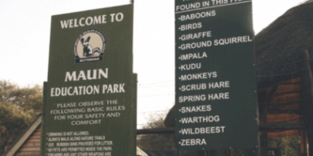 Maun Educational Park has been earmarked for further tourism development.