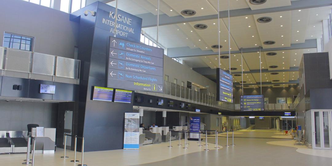 Kasane’s refurbished airport terminal will open on February 22. GDKasaneAirport