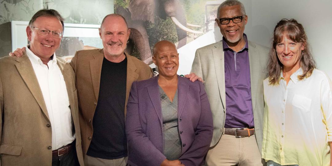 TCF board stands together in support of wildlife conservation.