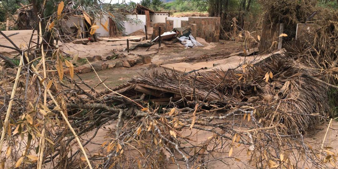 Serious damage to camps in Tsavo East National Park.