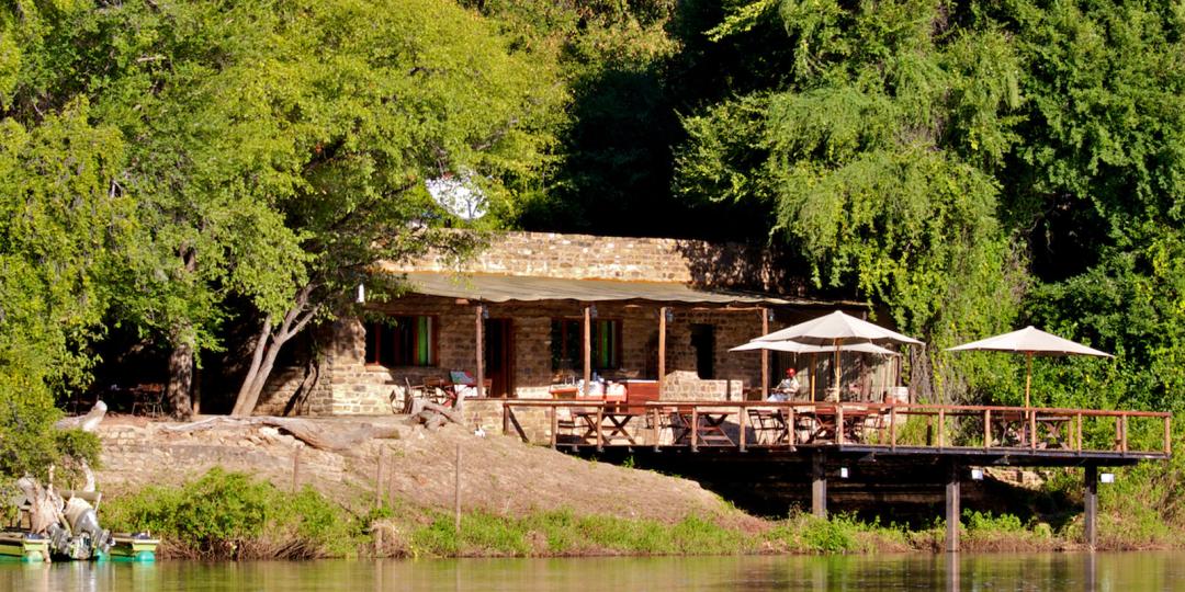 Kunene River Lodge open again following floods.