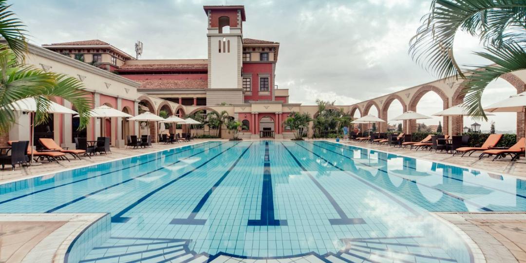 The golf course at Lake Victoria Serena Hotel is being upgraded.