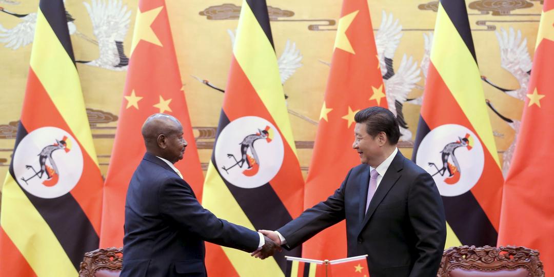 Uganda has opened a park in China in the hope of encouraging more visitors to Africa.