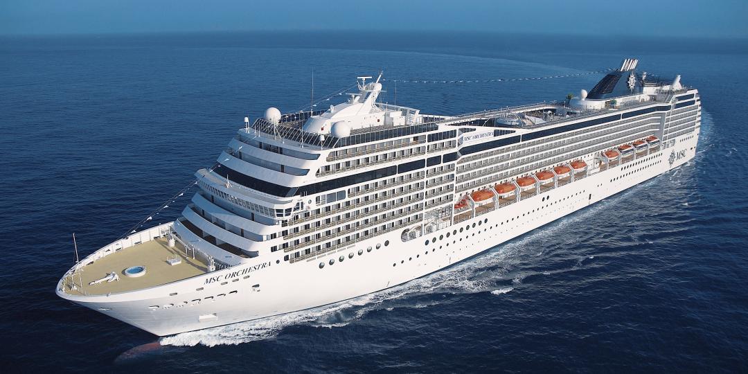 MSC is sending its ship, MSC Orchestra to South Africa for summer.