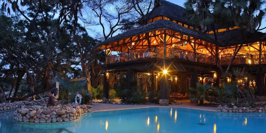 The Kenyan lodge will be working on its pool until December.