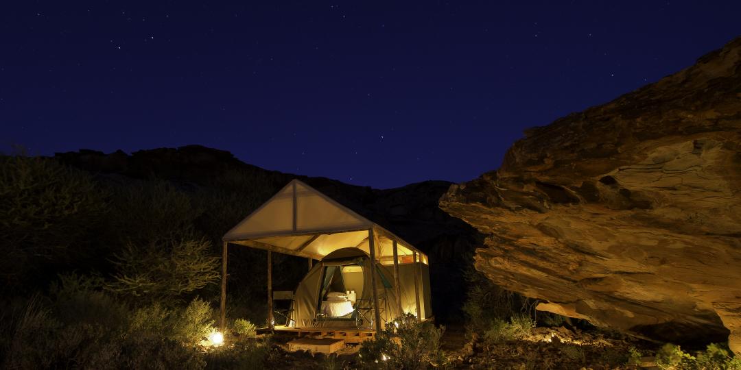 New fully serviced mobile camping safaris in Namibia introduced by Wilderness Safaris. 