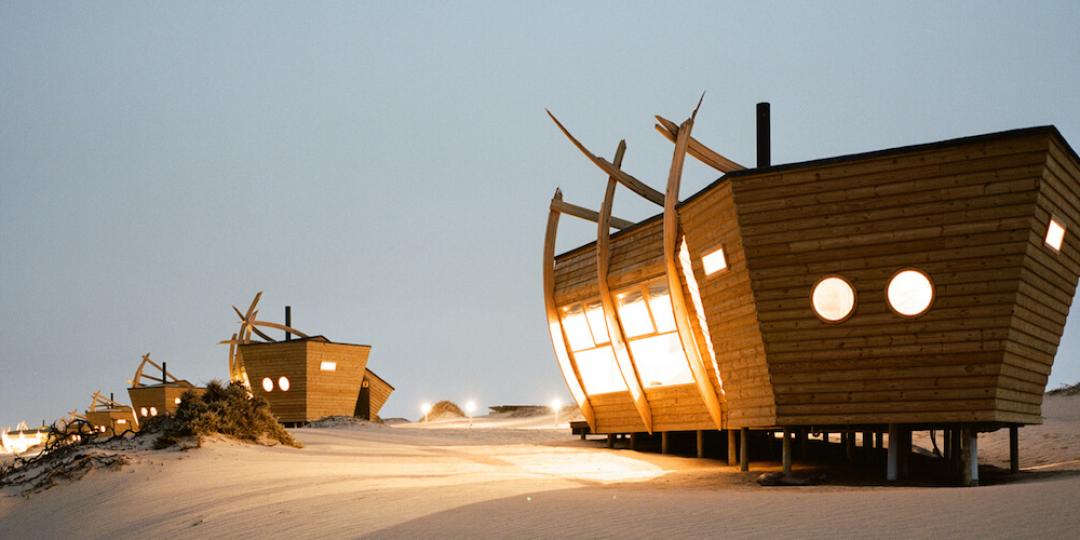 Shipwreck Lodge in Namibia.