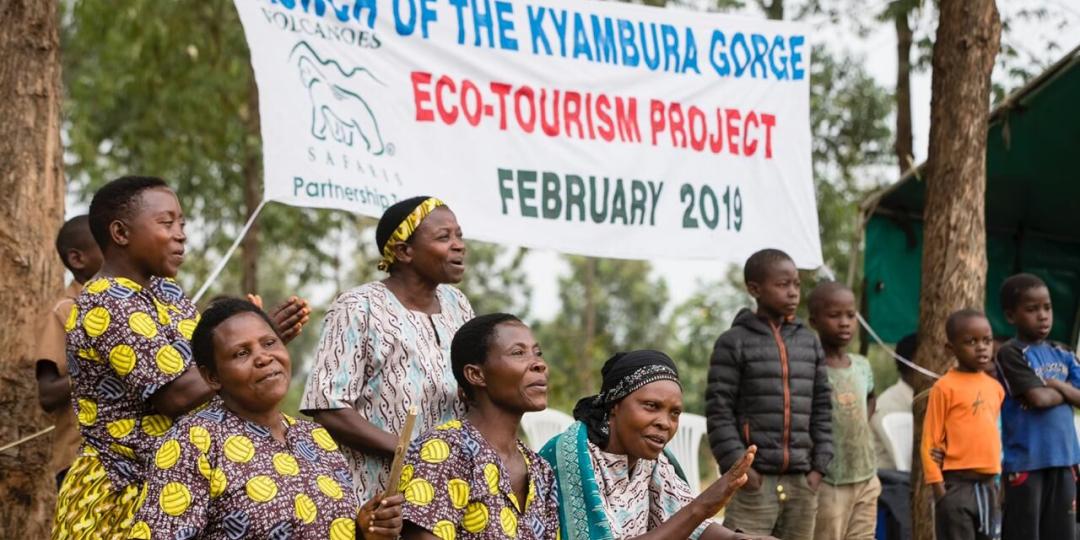 The launch of the Kyambura Gorge Eco-Project.