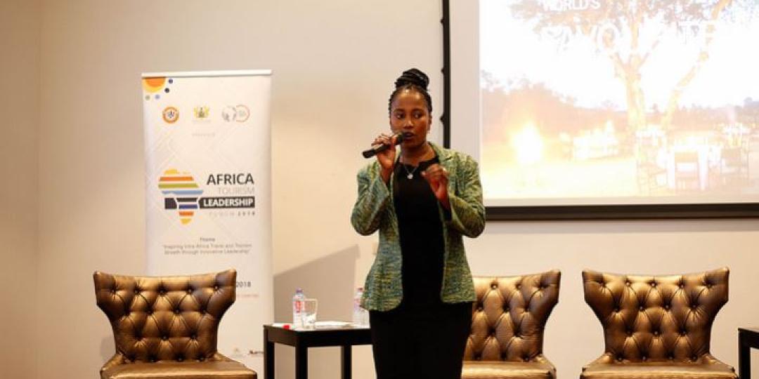 A speaker at the Africa Tourism Leadership Forum & Awards.