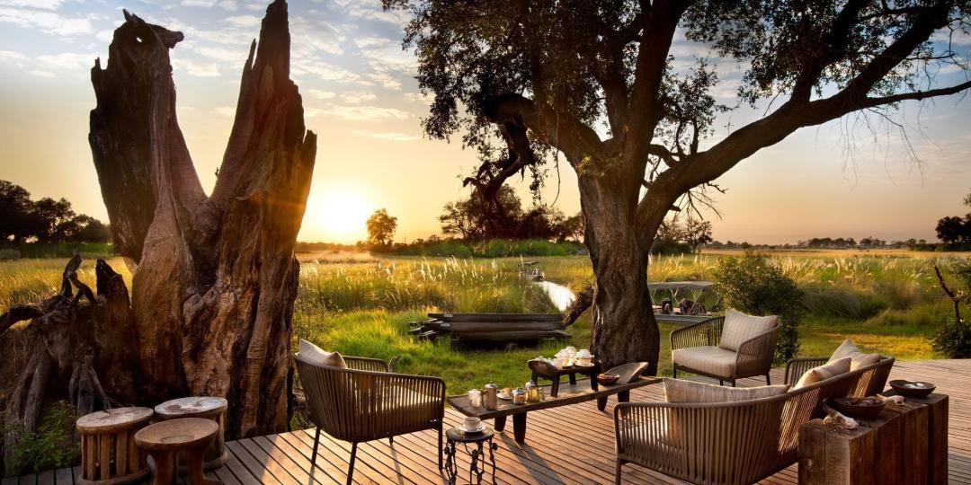 Xudum Okavango Delta Lodge lost in devastating fire.