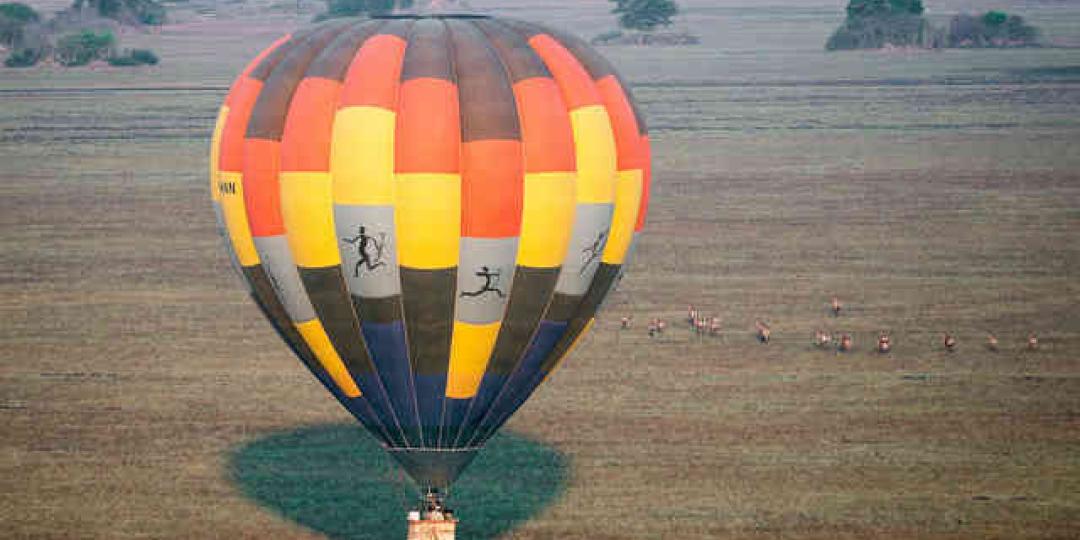 Busanga’s hot-air balloon season which begins on August 1.