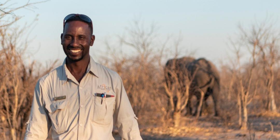 James Tsietsi, an African Bush Camps guide based in Linyanti Concession, Botswana