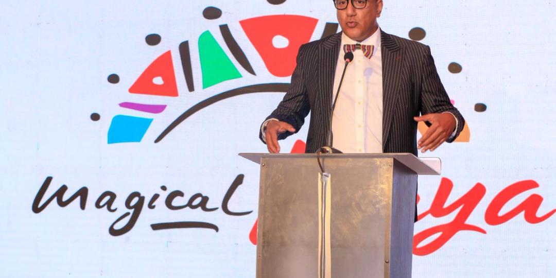 Kenya’s Tourism and Wildlife Cabinet Secretary and Chairperson of the UNWTO’s Executive Council, Najib Balala.