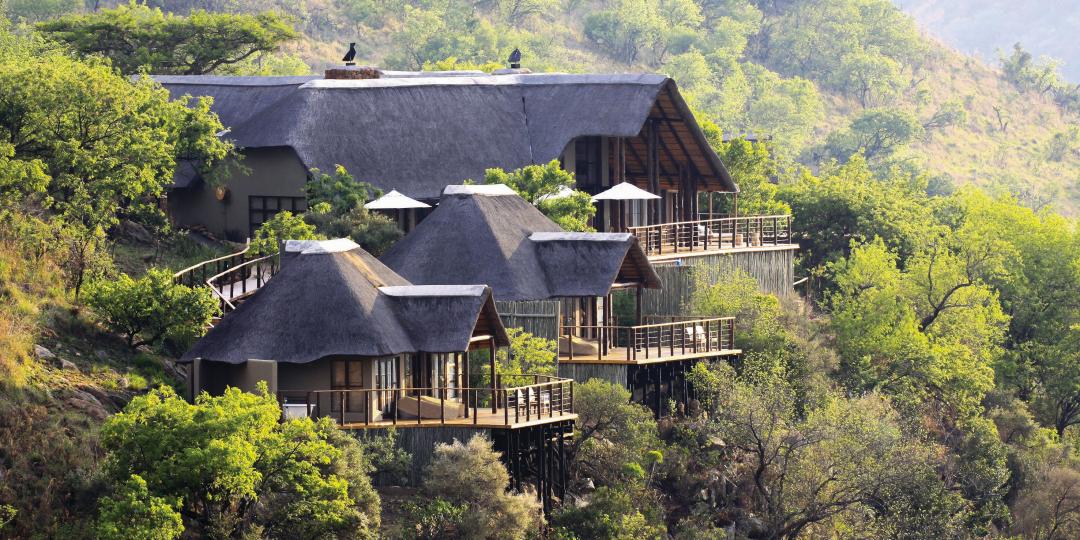 Esiweni Lodge in the Nambiti Reserve. 