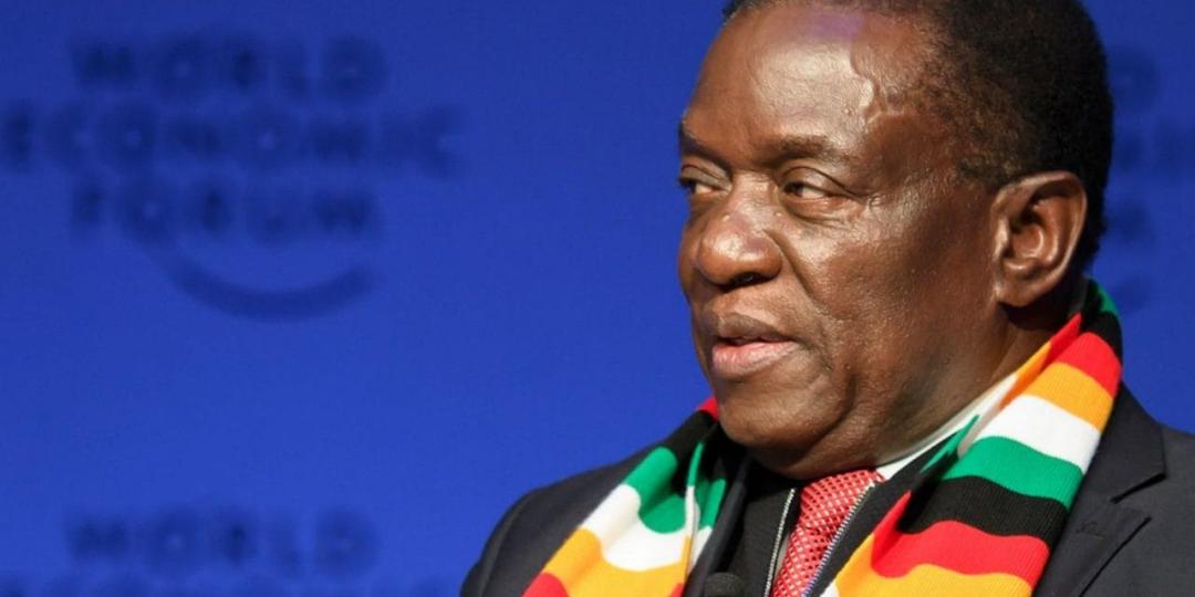 Zimbabwean President Emmerson Mnangagwa