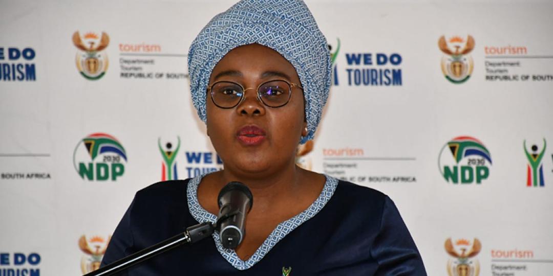 Minister of Tourism, Mmamoloko Kubayi-Ngubane.