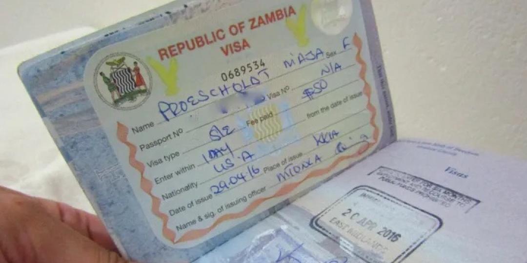 tourist visa requirements for zambia