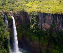 The Mac Mac Falls in the Sabie region.