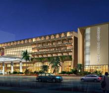 An artist’s impression of the Kigali Marriott hotel, which will open later this year.