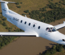 Federal Airlines showcased its new Pilatus PC-12 aircraft during an air-to-air photography shoot.