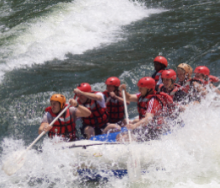 Wild Horizons closes white water rafting and Livingstone Island due to the high water levels of the Zambezi.