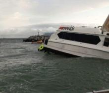 Robben Island ferry, Thandi started to sink on Friday, September 15.