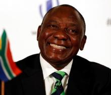 South Africa's new President, Cyril Ramaphosa. 