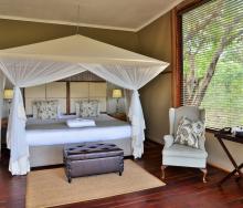 Generous views from the Khulu Retreat bedroom.