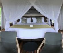 Newly refurbished luxury tent