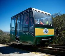 The Cape Point funicular is currently not operating.