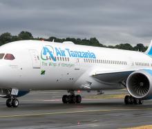 Air Tanzania receives its long-awaited Boeing 787-8 Dreamliner.