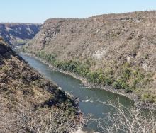 The 2 574km-long river challenges river rafters with violent rapids, twists and turns.