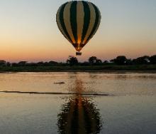 Ruaha Balloon Safaris takes off in one of Tanzania’s national parks. Credit: Ruaha Balloon Safaris/Paul Johnson Hicks.