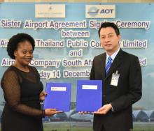 Acsa and Airports of Thailand Public Company Limited sign agreement of co-operation and knowledge sharing. 