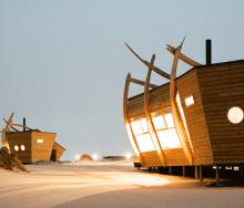 Shipwreck Lodge in Namibia.