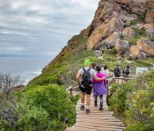 A healthy way to discover the Garden Route. Image credit: Walking Festival/Anja Wiehl.