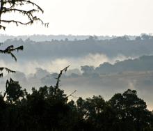 Refurbished airstrip opens access to Loita Hills.