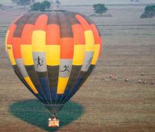 Busanga’s hot-air balloon season which begins on August 1.